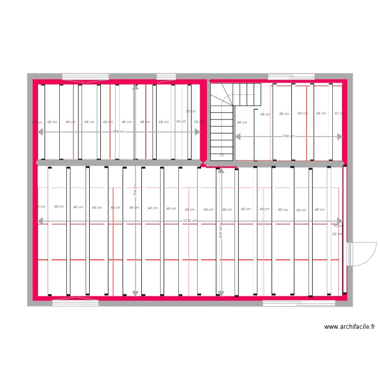 Garage 2020 n21 plafond placo. Plan de 0 pièce et 0 m2