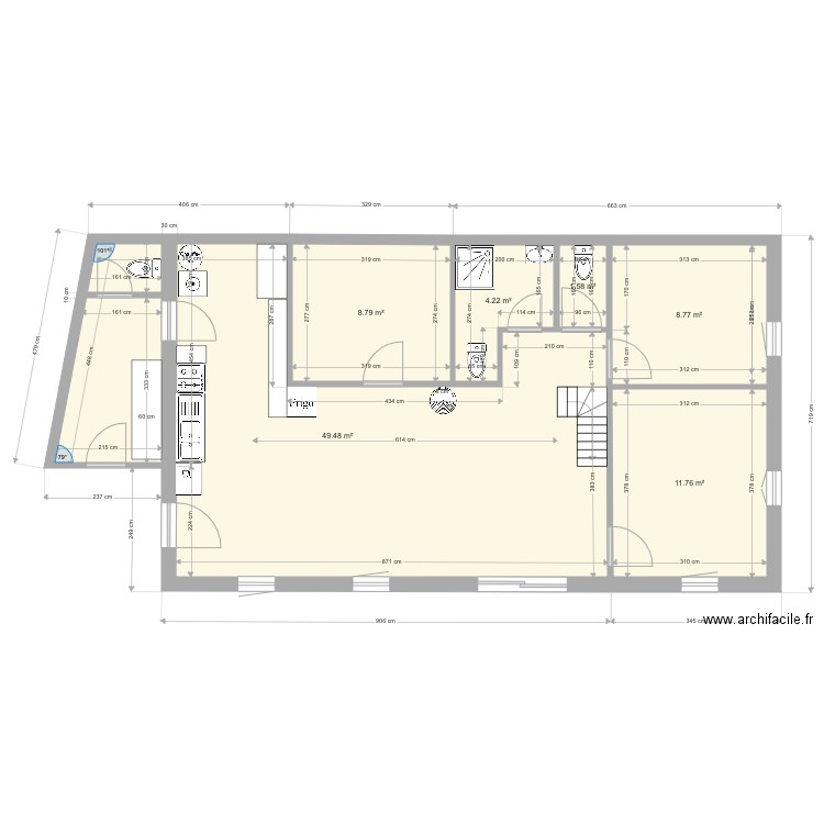 PLAN def avec abri 1 bis. Plan de 0 pièce et 0 m2