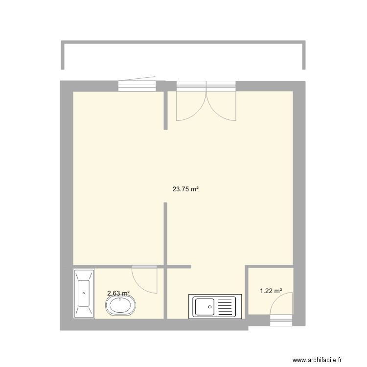 Paillette Aménagement. Plan de 0 pièce et 0 m2