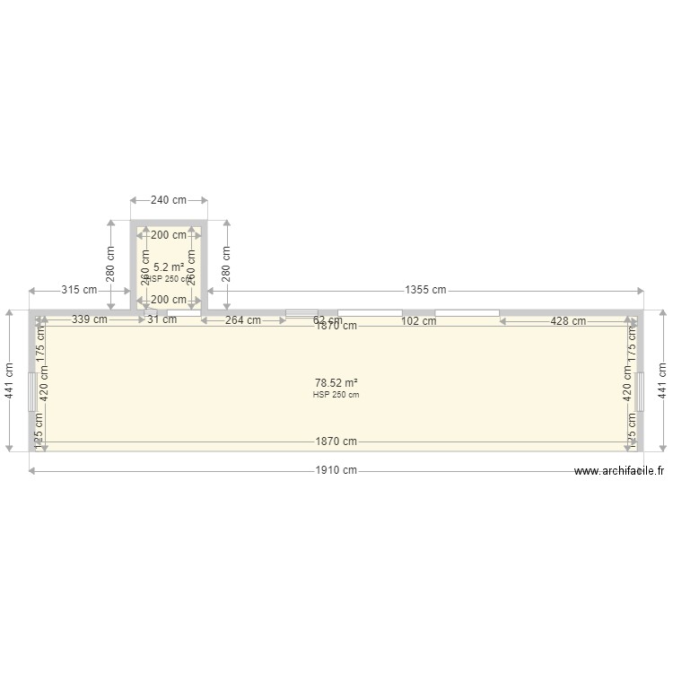 PLAN PEVANI. Plan de 0 pièce et 0 m2