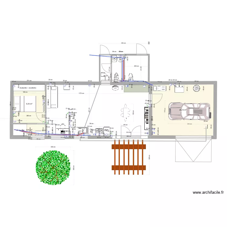 studio maclas 9. Plan de 