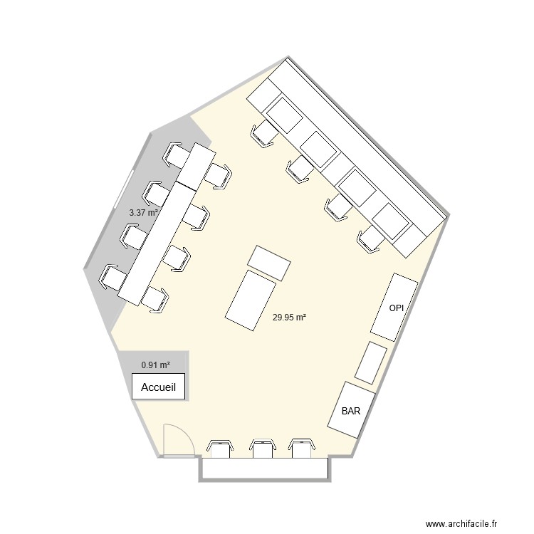 NB2 COVID. Plan de 0 pièce et 0 m2