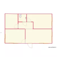  &eacute;tage 1 MODULE  9500mm projet bureau 