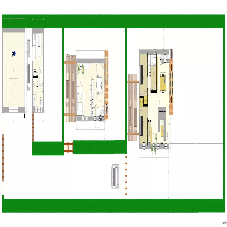 Type 2 Projet chalet Pâtures. Plan de Type 2 Projet chalet Pâtures. Plan de