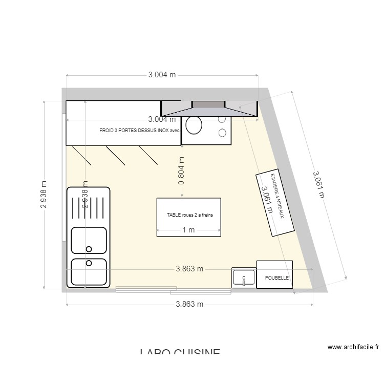 LABO PRES DE LACASSORE DEFINITIF. Plan de 0 pièce et 0 m2