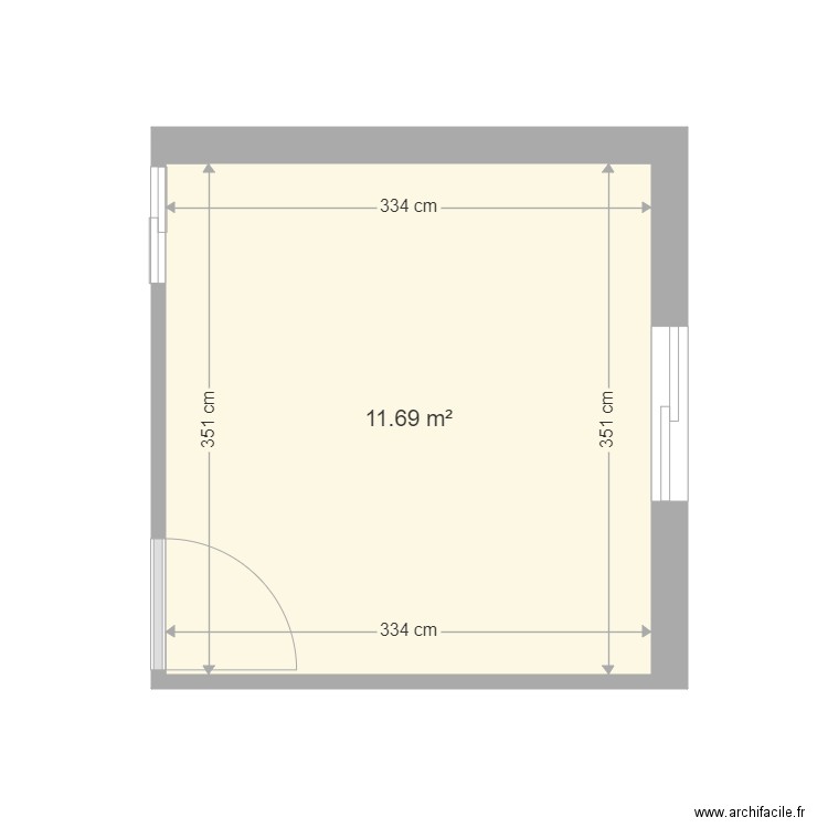 chambre cathy. Plan de 0 pièce et 0 m2