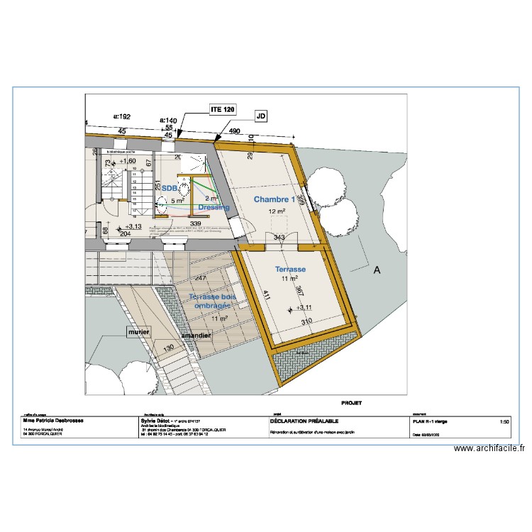 Desbrosse R1. Plan de 0 pièce et 0 m2