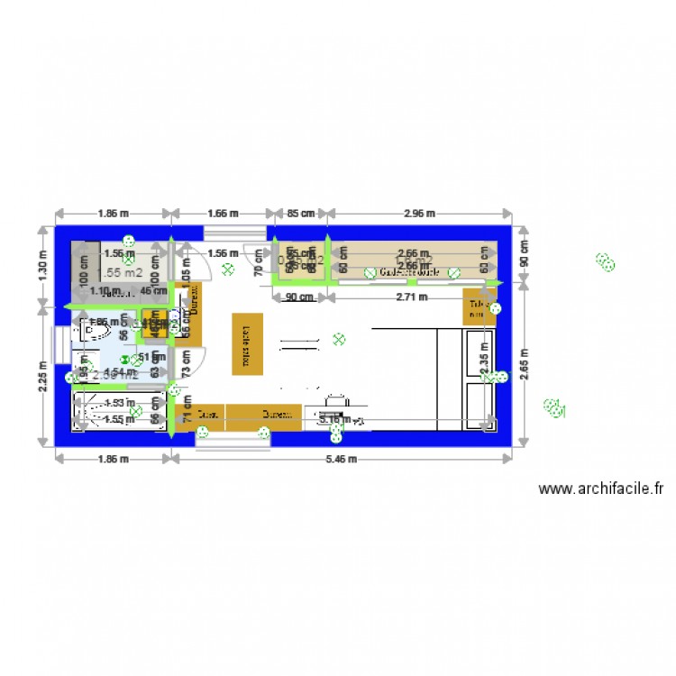 Plan 1 pm sous sol avant gr dc. Plan de 0 pièce et 0 m2