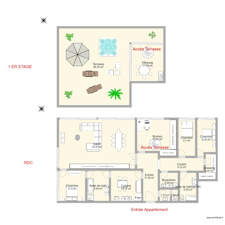 RIGARD. Plan de 0 pièce et 0 m2