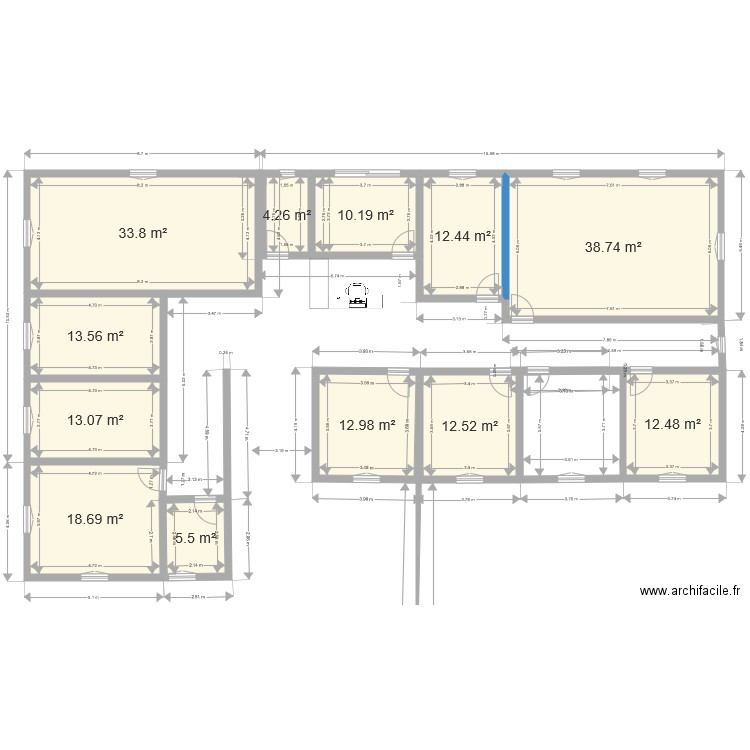 PLAN CAB 7. Plan de 0 pièce et 0 m2