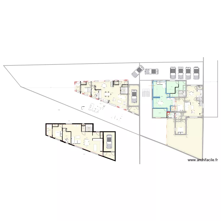 EXISTANT MARIE CURIE 2. Plan de 