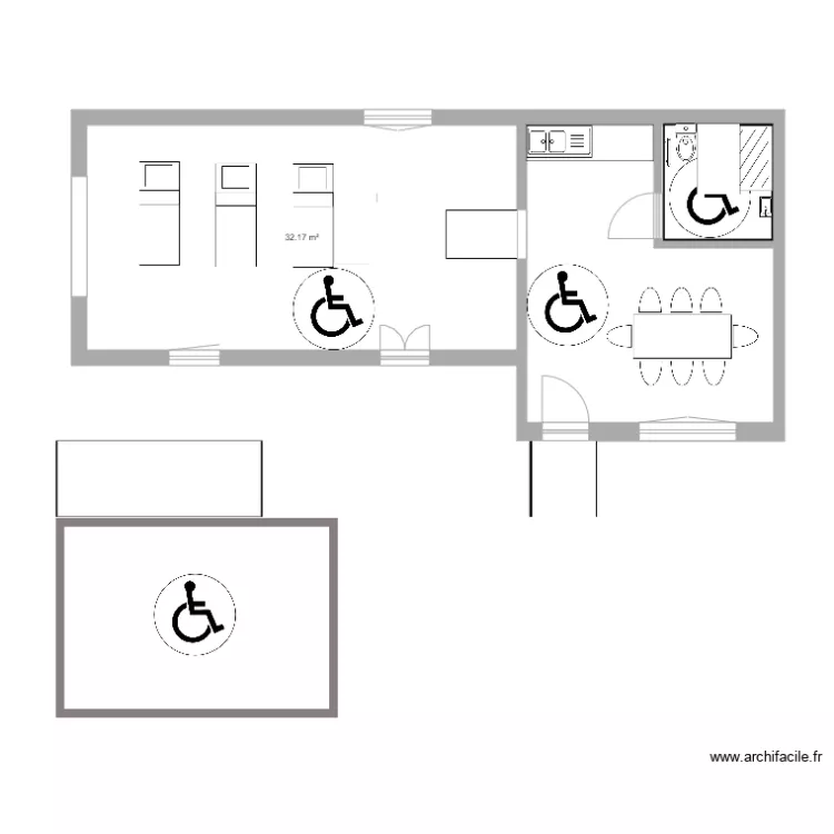 Plan Agencement Padma. Plan de 