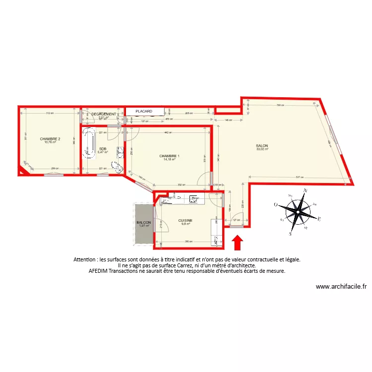 BI 6486 BIS. Plan de 