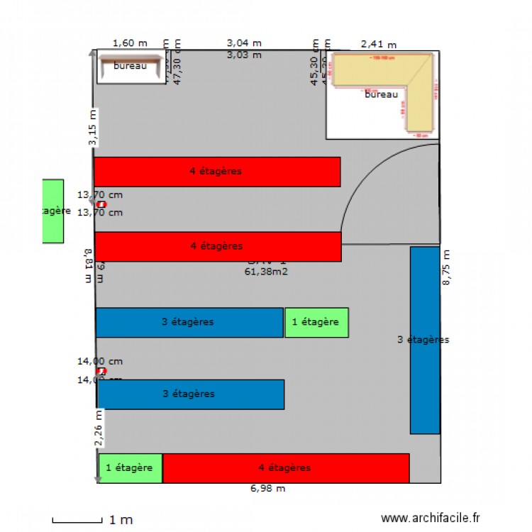 SAV 1  .3.2. Plan de 0 pièce et 0 m2