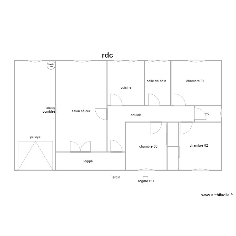 AUGUET. Plan de 0 pièce et 0 m2