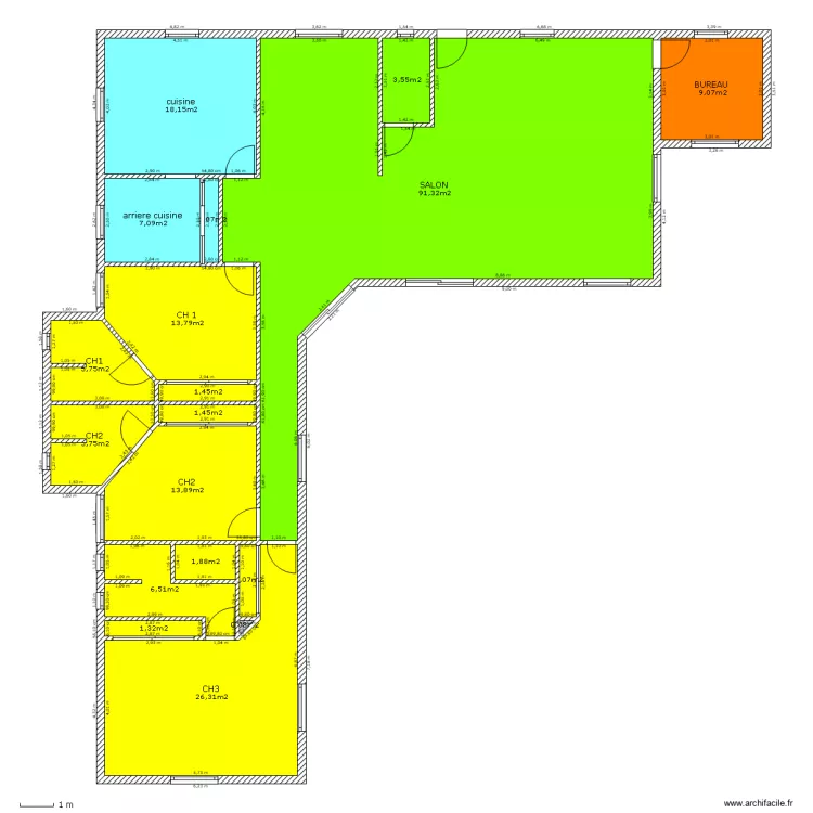 MAISON ADAM. Plan de MAISON ADAM. Plan de