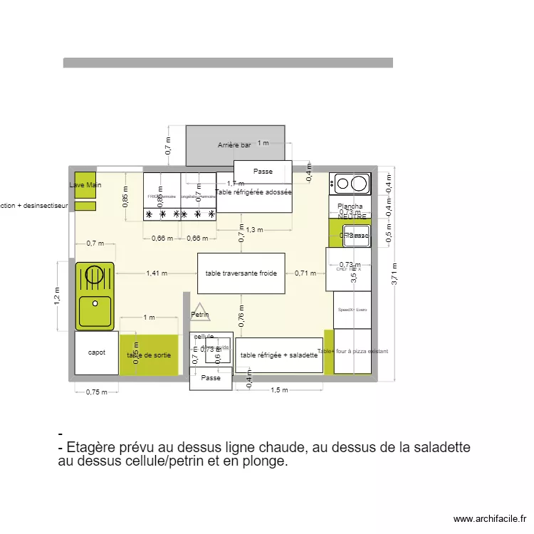 batz sur mer. Plan de 