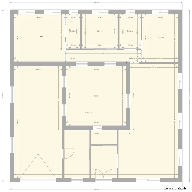 Maison charente. Plan de 0 pièce et 0 m2