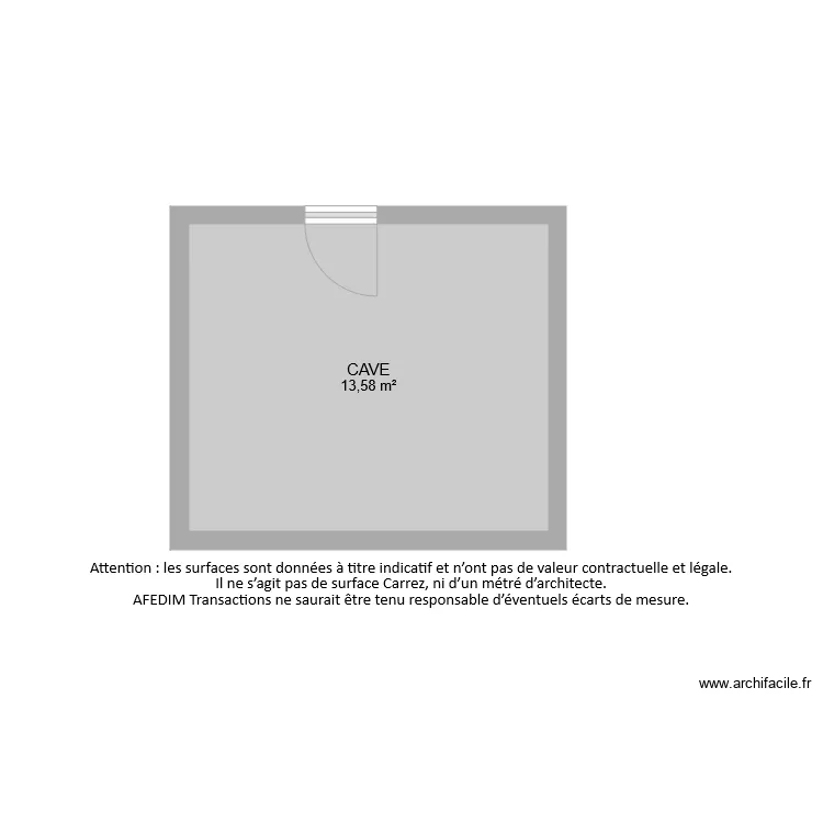 BI 6406 CAVE. Plan de 