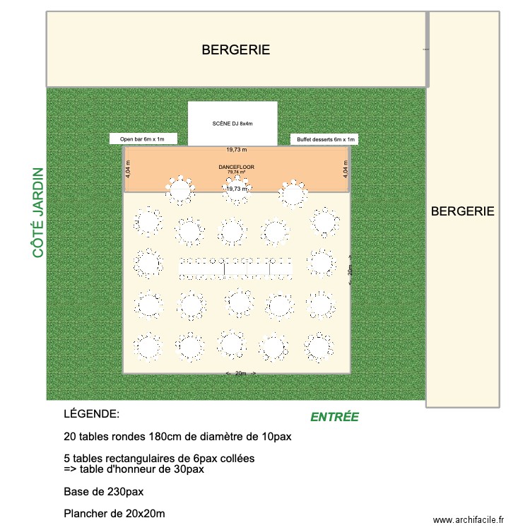 CHLOÉ & DAMIEN 2. Plan de 5 pièces et 844 m2