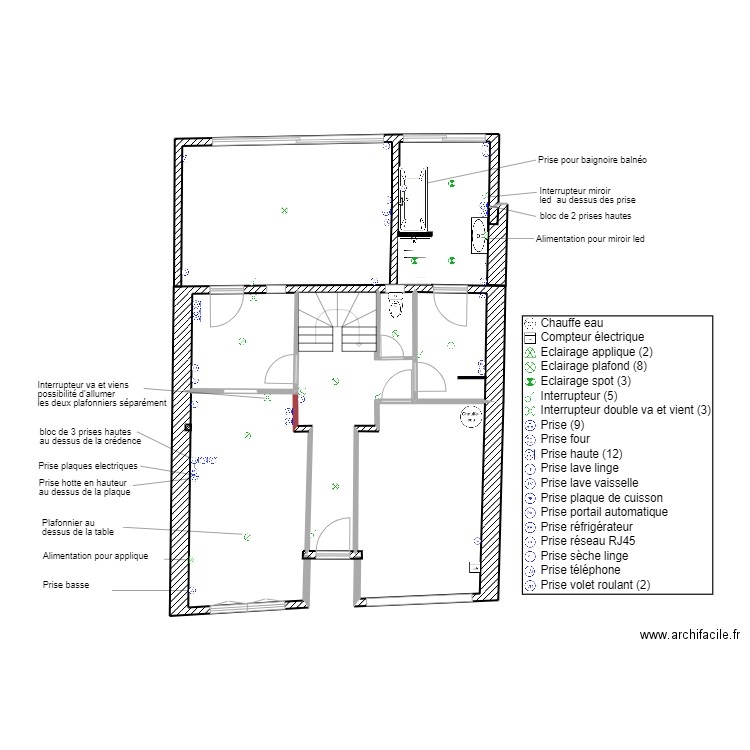 col segaert electrique. Plan de 0 pièce et 0 m2