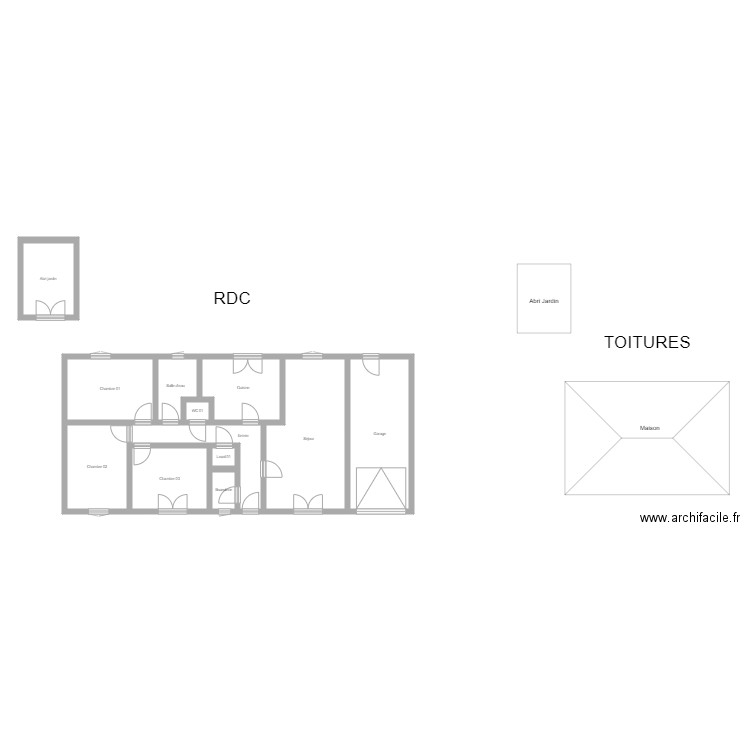 350600600. Plan de 12 pièces et 118 m2