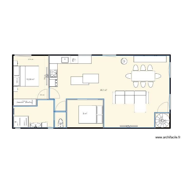 MAISON. Plan de 0 pièce et 0 m2 MAISON. Plan de 0 pièce et 0 m2