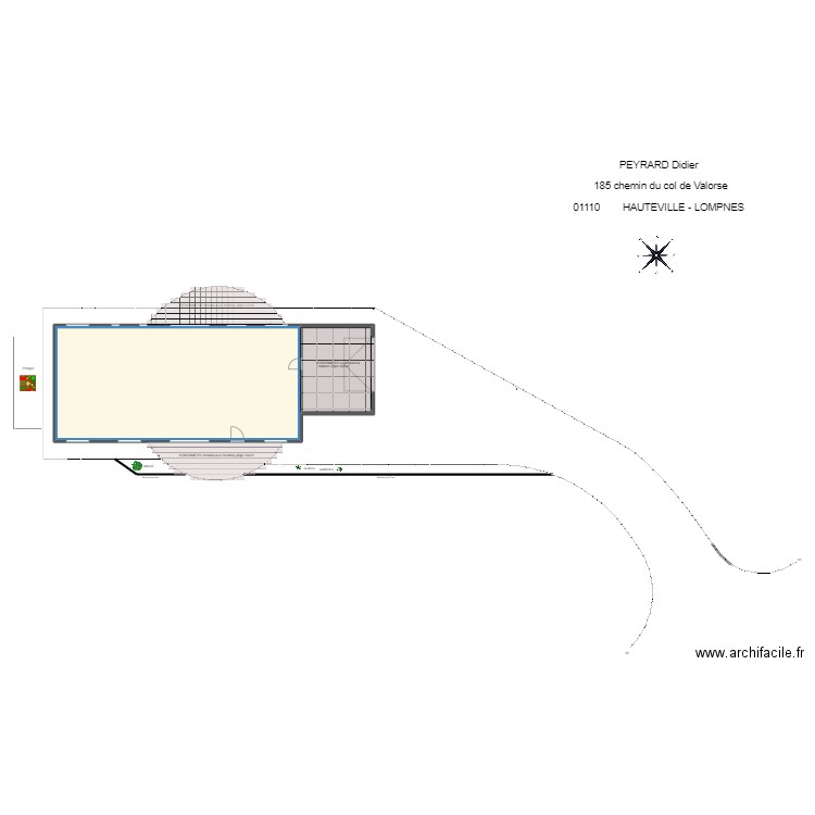 2022 03 31 HAUTEVILLE Surfaces 4. Plan de 2 pièces et 178 m2