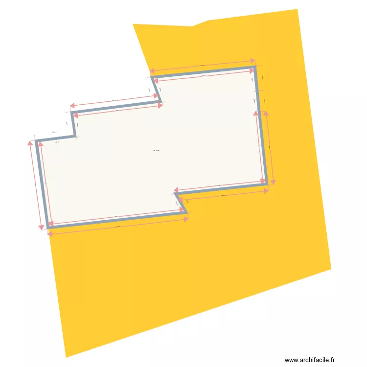 Parcelle Cadastre Fontaine de Pagnol. Plan de 