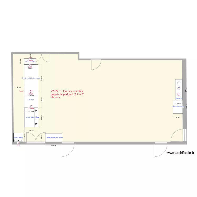 Prado A.Chevrier. Plan de Prado A.Chevrier. Plan de
