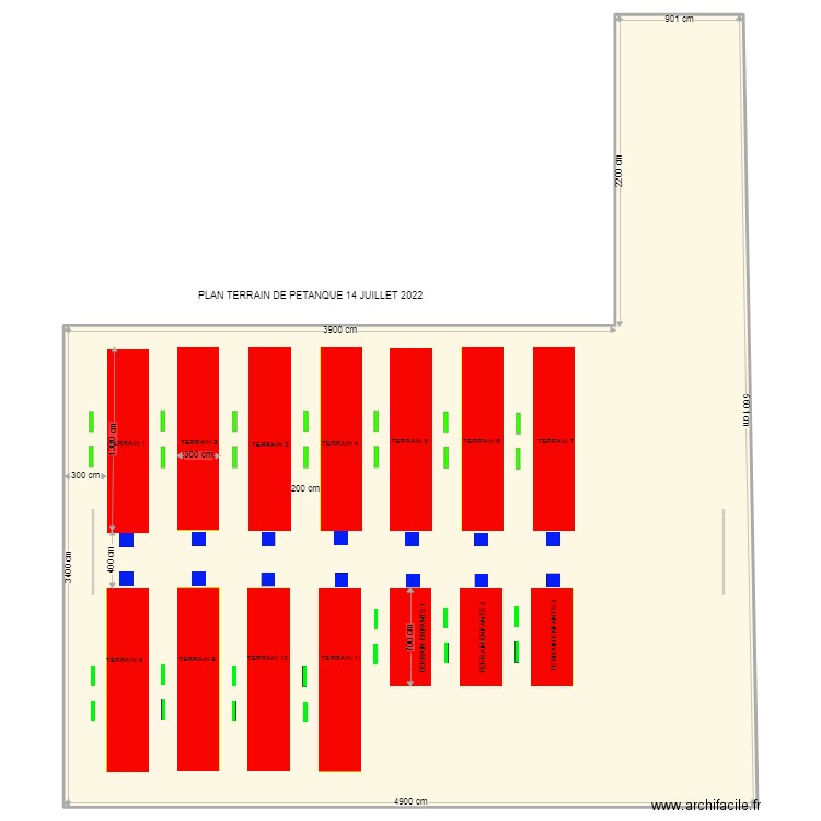 PLAN 14 JUILLET 2022. Plan de 0 pièce et 0 m2