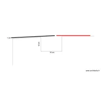 Plan de coupe piscine d&eacute;bordement