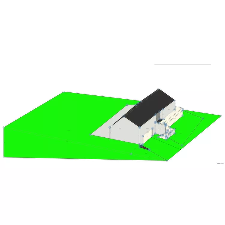 TERRASSEMENT COUPE. Plan de 