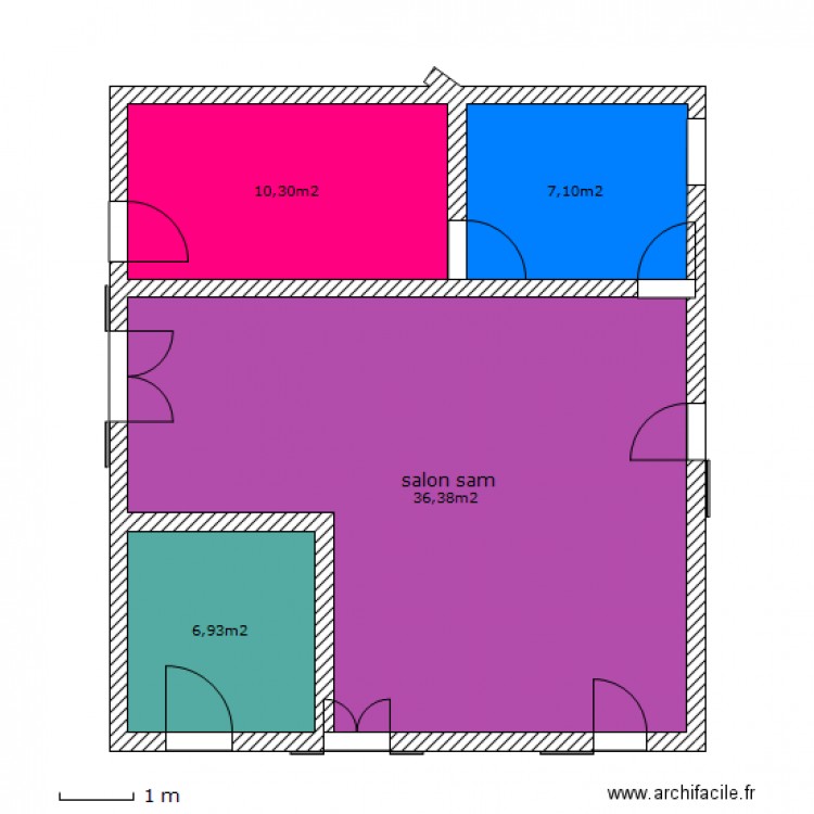 maison de moi. Plan de 0 pièce et 0 m2