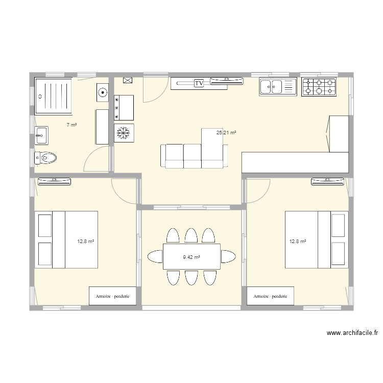 SCI Tank Haumi F3 V3. Plan de 0 pièce et 0 m2