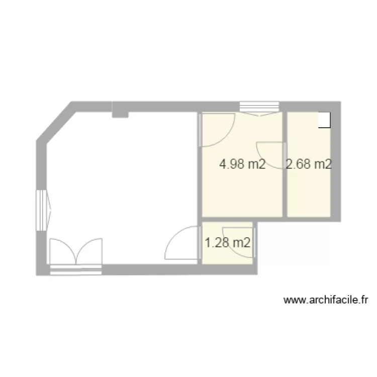 Appartement 1 Initial. Plan de Appartement 1 Initial. Plan de