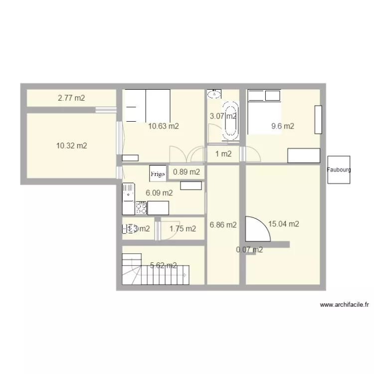 Appartement. Plan de Appartement. Plan de