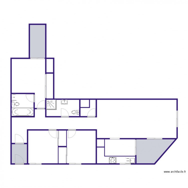 Edif Mariblanca 3354 A. Plan de 0 pièce et 0 m2