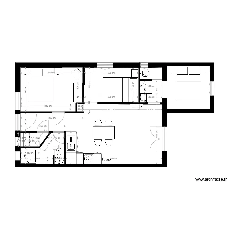 APPARTEMENT. Plan de 