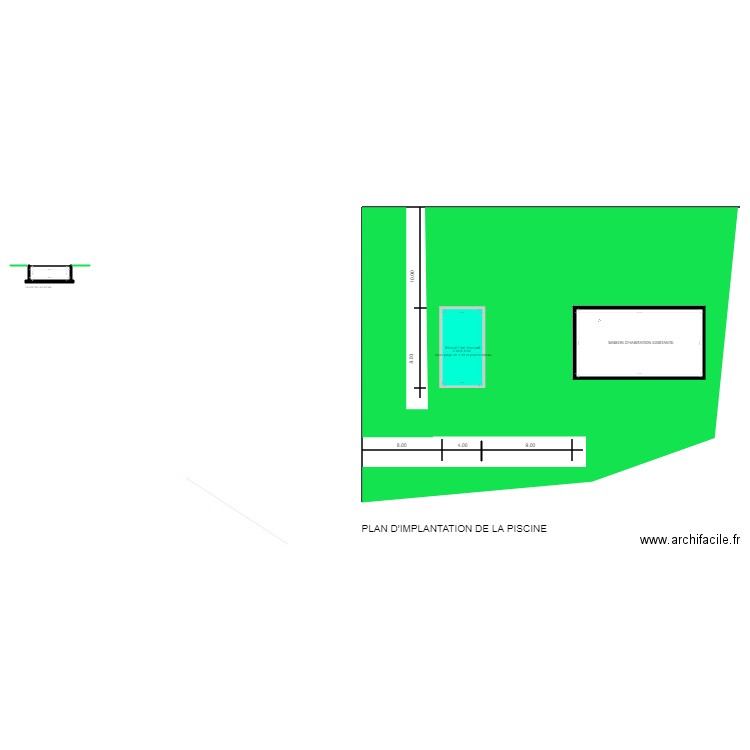 vigner. Plan de 0 pièce et 0 m2