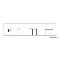 plan de facade nordouest