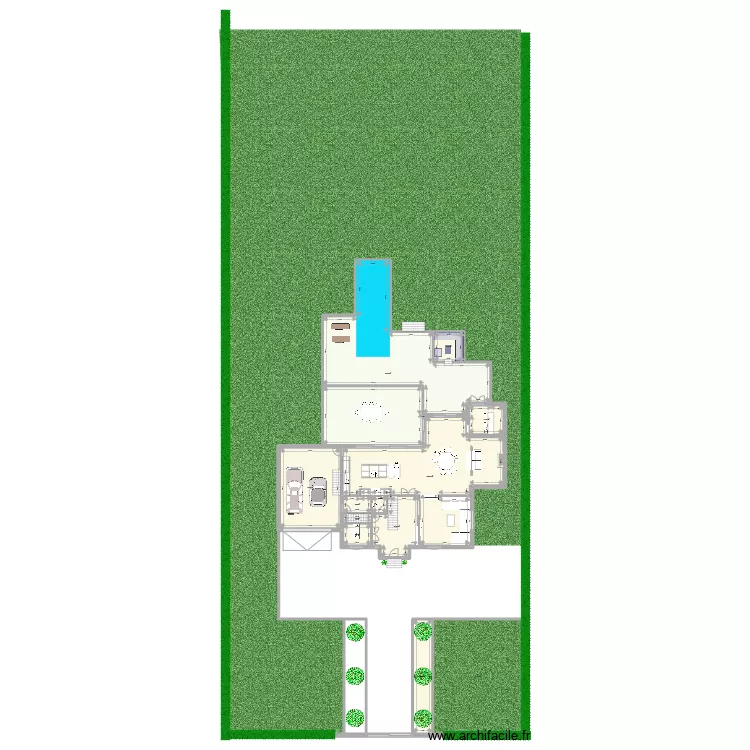 nic kat maison 9. Plan de 