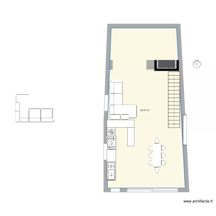 maison roki 3. Plan de 