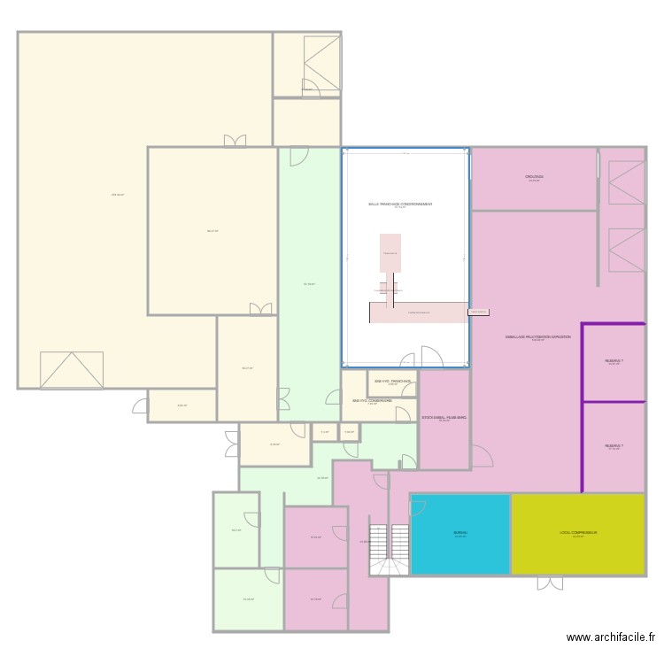 TRANCHAGE 2022 V1. Plan de 0 pièce et 0 m2