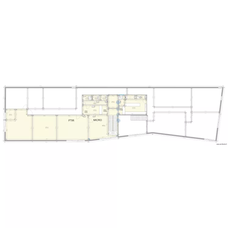 Vestuarios V8 Jerome. Plan de 