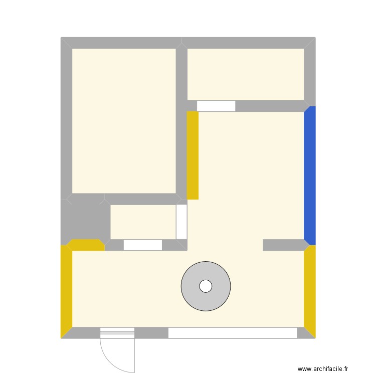 v2d. Plan de 0 pièce et 0 m2