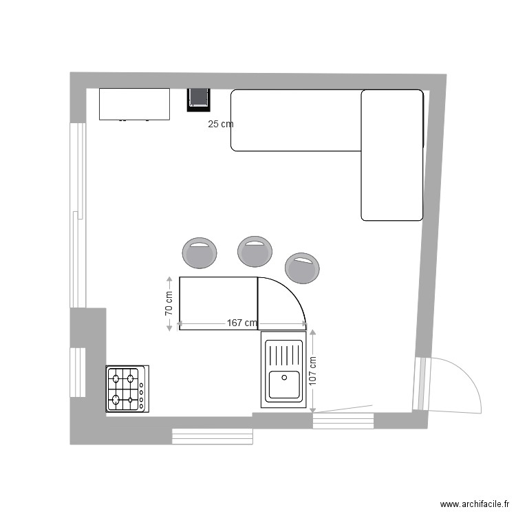 cuisine 2. Plan de 0 pièce et 0 m2