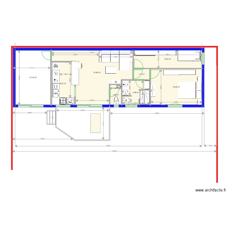 elena 11bis . Plan de 0 pièce et 0 m2