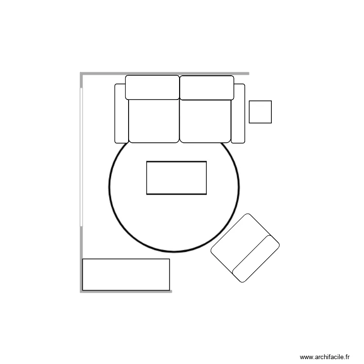 SALON JULIE MAITRE. Plan de SALON JULIE MAITRE. Plan de