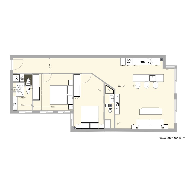  jorje juan 21 opcion 15. Plan de 0 pièce et 0 m2